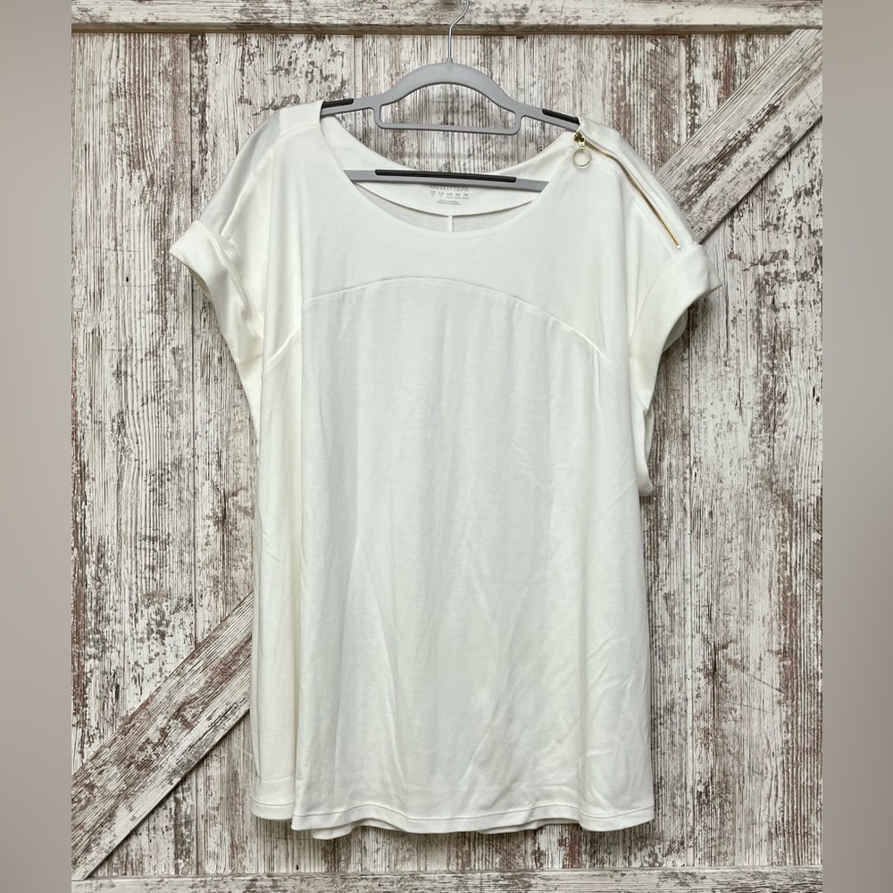 Lands End NWOT - White Yoke Style Shirt